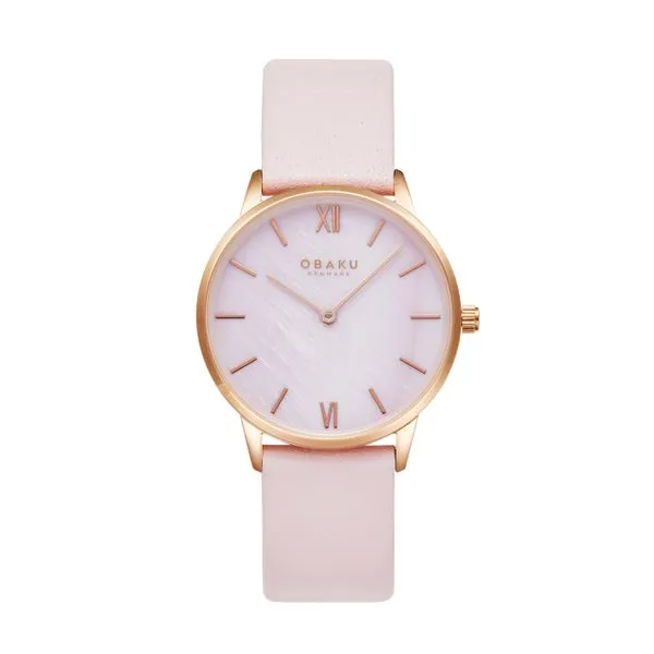 Rose Gold Mother of Pearl Dress Watch Ware's Jewelers Bradenton, FL