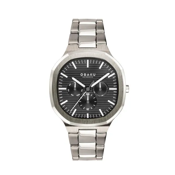 Men's Stainless Steel Chronograph Dress Watch Ware's Jewelers Bradenton, FL