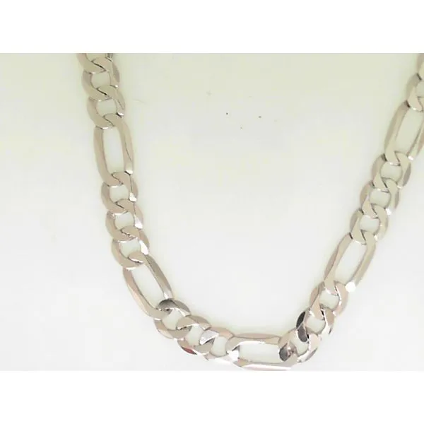 Sterling Silver Flat Figaro Chain Ware's Jewelers Bradenton, FL