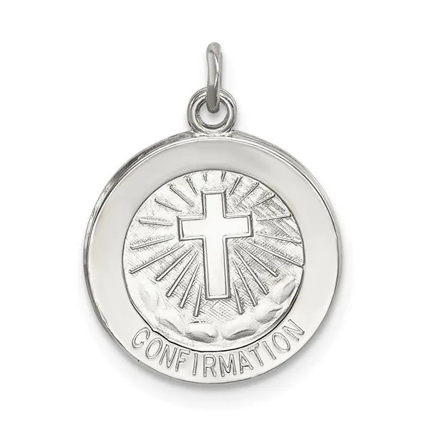 Sterling Silver Confirmation Charm Pendant Ware's Jewelers Bradenton, FL