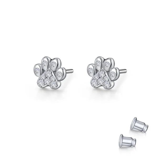 Sterling Silver Precious Paws Earrings Ware's Jewelers Bradenton, FL