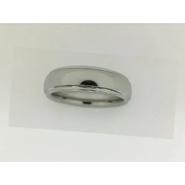 Men's Serinium Polished Grooved Wedding Band Ware's Jewelers Bradenton, FL