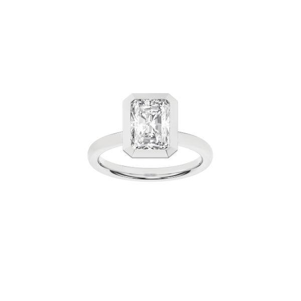 Complete Solitaire Lab Grown Diamond Engagement Ring Wesche Jewelers Melbourne, FL