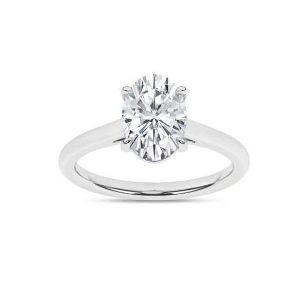 Complete Solitaire Lab Grown Diamond Engagement Ring Wesche Jewelers Melbourne, FL