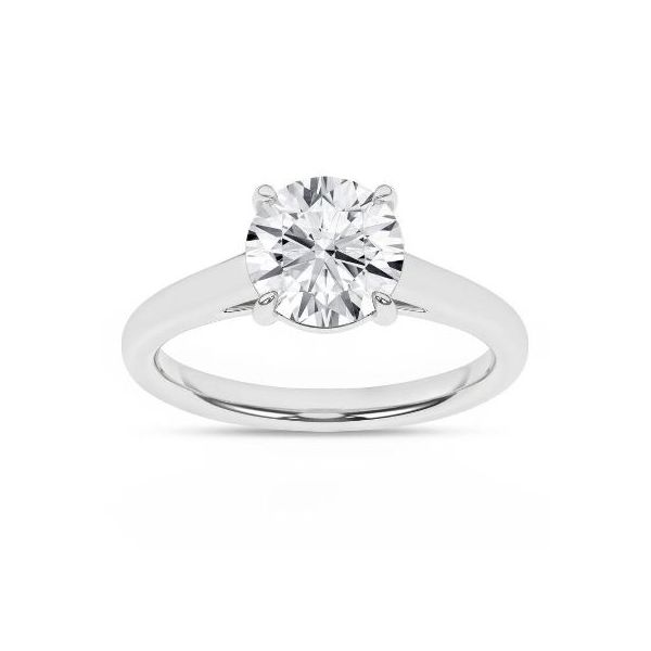 Complete Solitaire Lab Grown Diamond Engagement Ring Wesche Jewelers Melbourne, FL