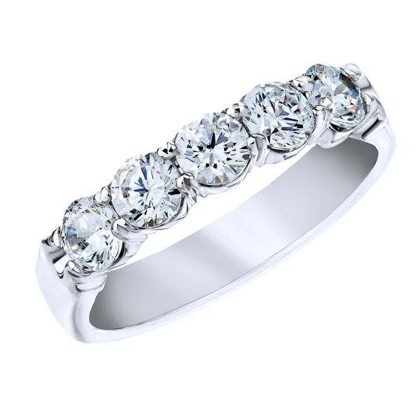 5-Stone Ring from the Wesche Signature Collection Wesche Jewelers Melbourne, FL