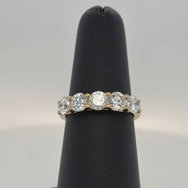 Lab Grown Diamond Anniversary Ring Wesche Jewelers Melbourne, FL