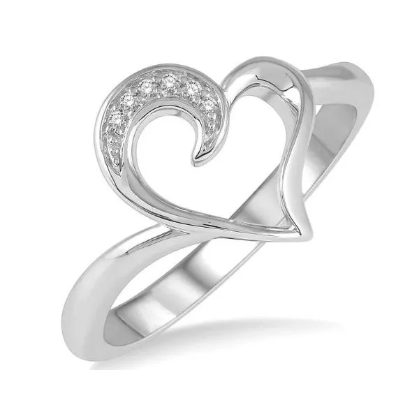 Open Heart Ring Wesche Jewelers Melbourne, FL