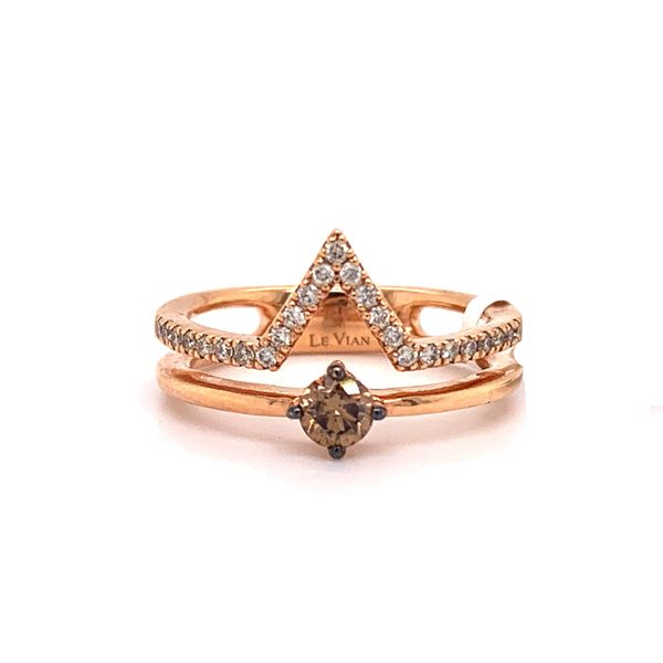 Geometric Ring by Le Vian from the Creme Brulee Collection Wesche Jewelers Melbourne, FL