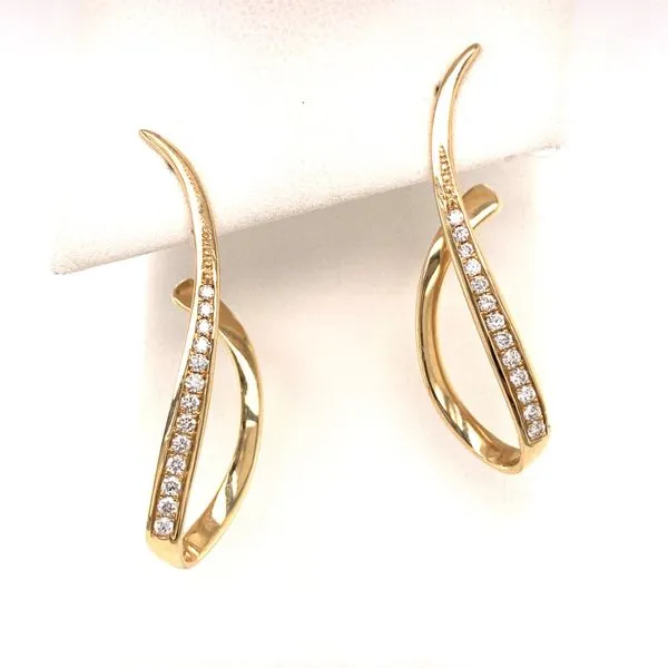  "Swoop" Earrings by Madison L Wesche Jewelers Melbourne, FL