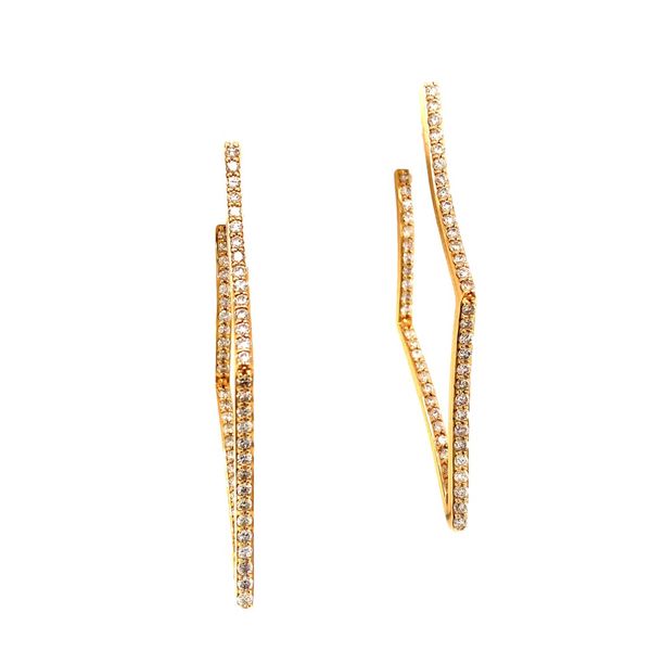 Geometric Hoop Earrings Wesche Jewelers Melbourne, FL