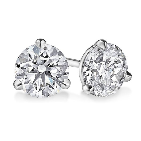 Diamond Martini Studs Wesche Jewelers Melbourne, FL