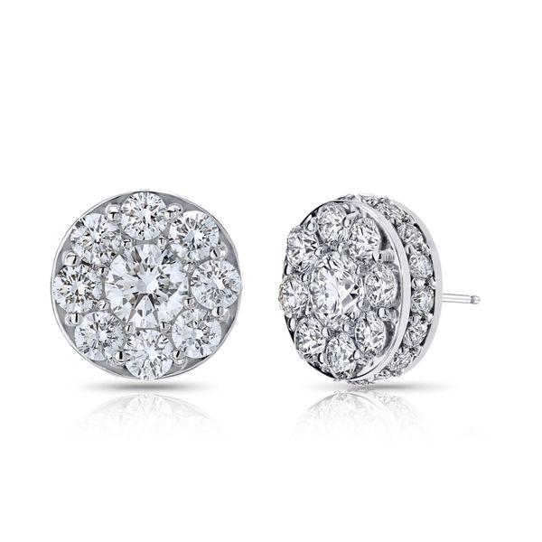 "Illusion" Studs from the Wesche Signature Collection Wesche Jewelers Melbourne, FL