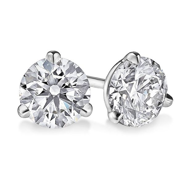 LAB GROWN Diamond Stud Earrings Wesche Jewelers Melbourne, FL