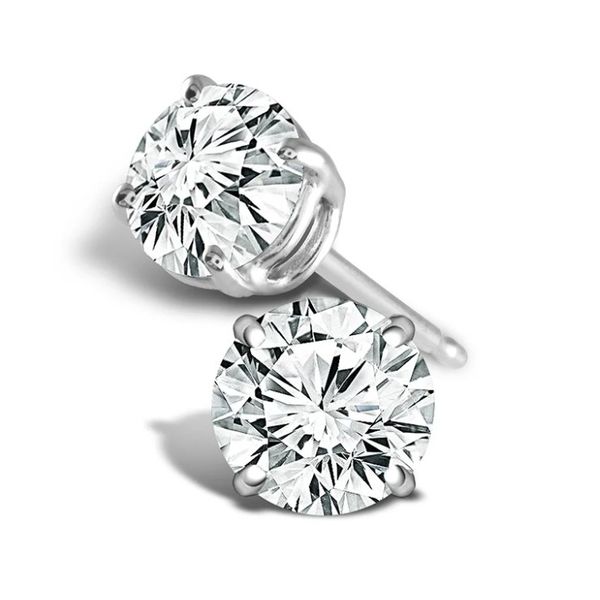 Diamond Stud Earrings Wesche Jewelers Melbourne, FL