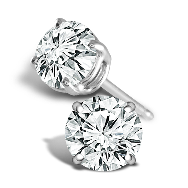 Diamond Stud Earrings Wesche Jewelers Melbourne, FL