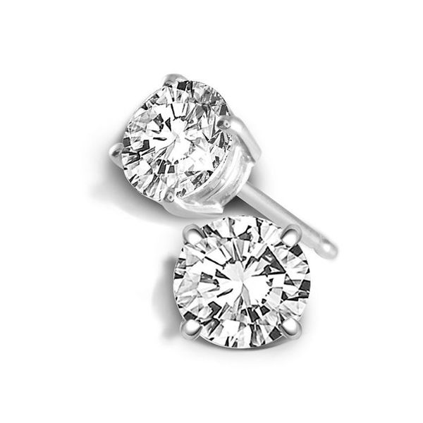 Diamond Stud Earrings Wesche Jewelers Melbourne, FL