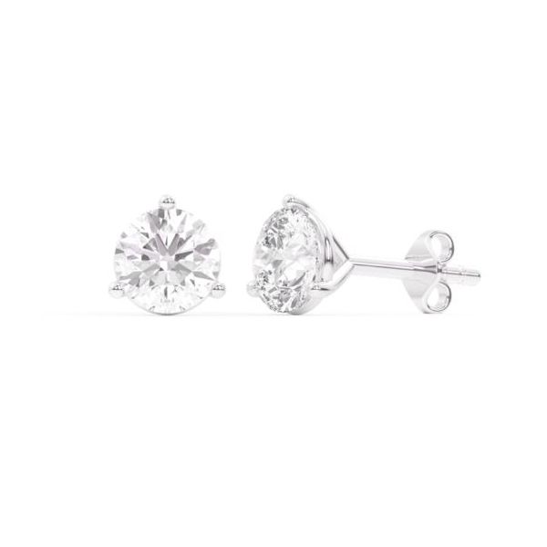 Lab Grown Diamond Stud Earrings Wesche Jewelers Melbourne, FL