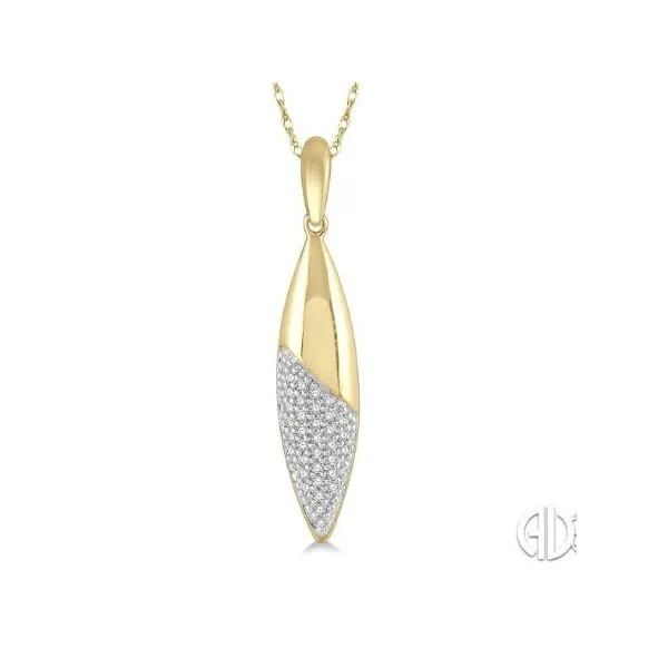 Diamond Fashion Pointed Pendant Wesche Jewelers Melbourne, FL