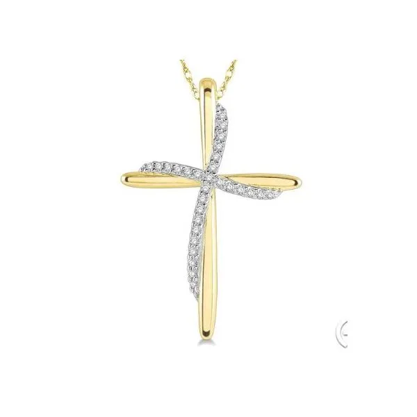 Diamond Cross Pendant Wesche Jewelers Melbourne, FL