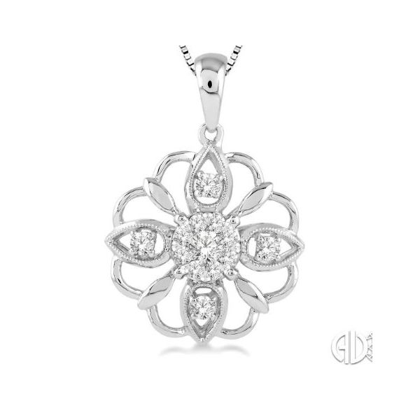 "Lovebright" Flower Pendant Wesche Jewelers Melbourne, FL