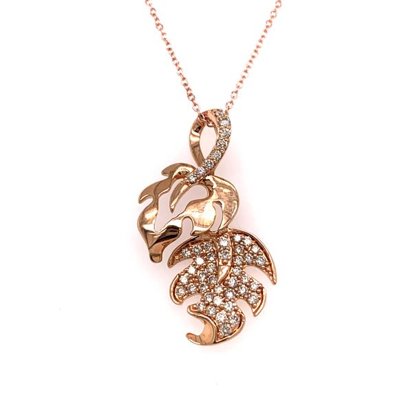 Leaf Pendant by Le Vian from the Creme Brulee Collection Wesche Jewelers Melbourne, FL