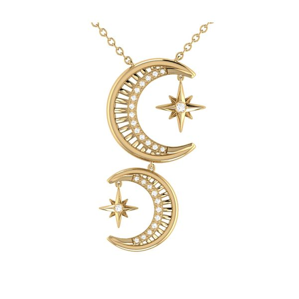 Twin Nights Necklace from LuvMyJewelry Wesche Jewelers Melbourne, FL