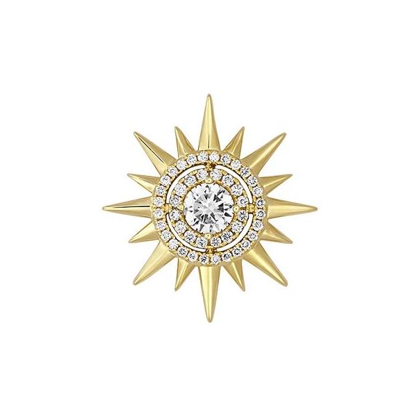 Lab Grown Diamond Sun Pendant by Chatham Wesche Jewelers Melbourne, FL