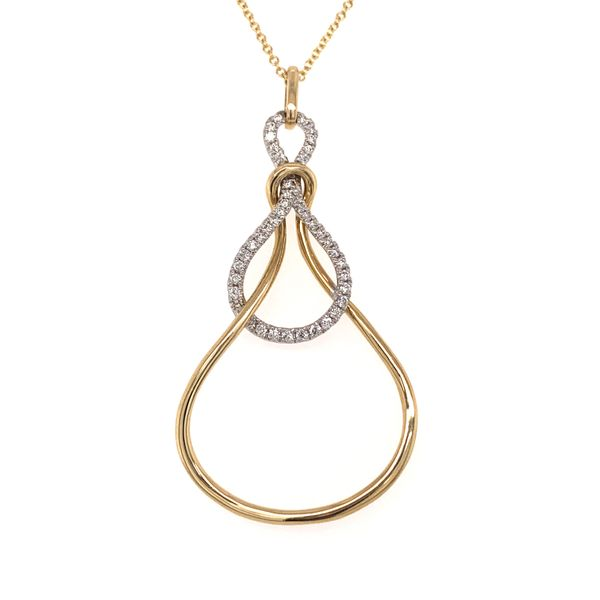 Open Knot Pendant by Madison L Wesche Jewelers Melbourne, FL