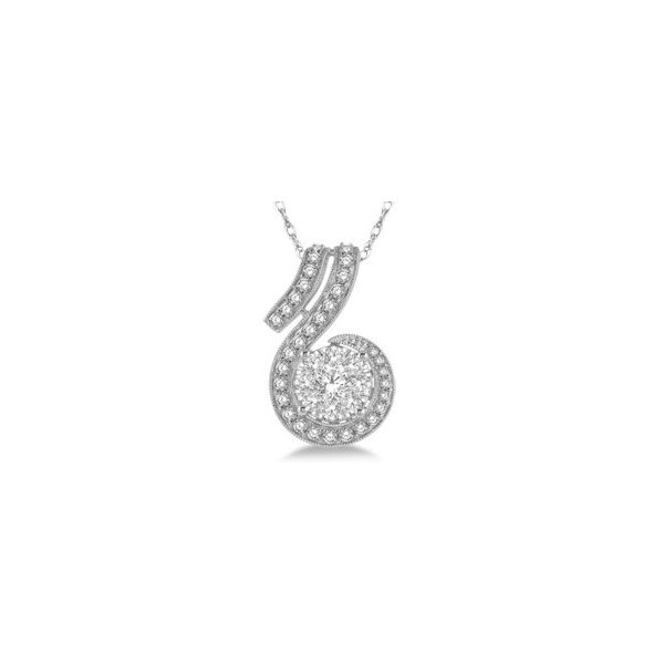 Diamond "Fiori" Pendant Wesche Jewelers Melbourne, FL