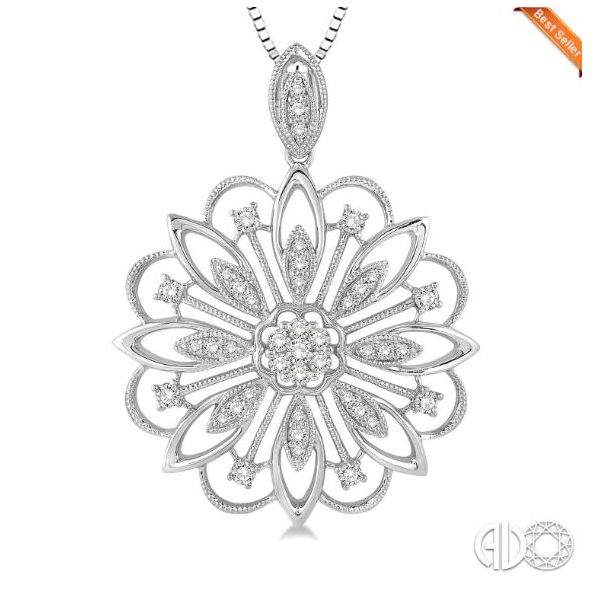 "Lovebright" Flower Pendant Wesche Jewelers Melbourne, FL