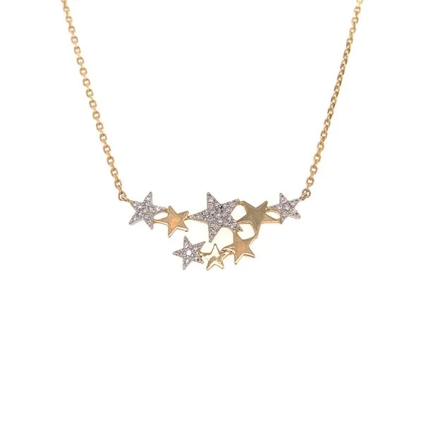 Star Cluster Necklace by Madison L Wesche Jewelers Melbourne, FL