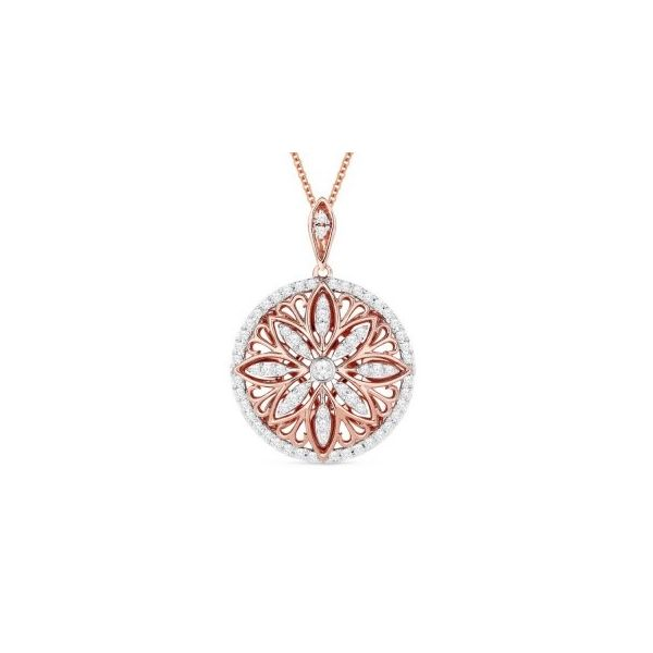 Diamond Medallion Pendant by Madison L Wesche Jewelers Melbourne, FL