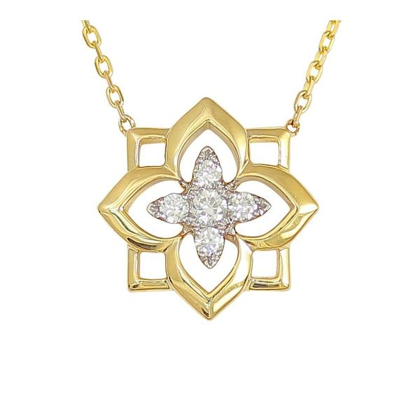 "Rosette" Pendant by Frederic Sage Wesche Jewelers Melbourne, FL