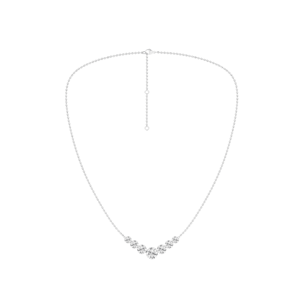 Lab Grown Diamond Necklace Image 2 Wesche Jewelers Melbourne, FL