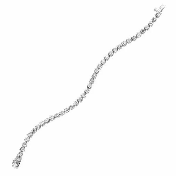 Round Diamond Tennis Bracelet Wesche Jewelers Melbourne, FL