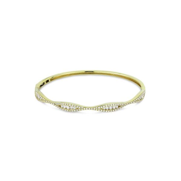 "Wavey" Bangle by Madison L Wesche Jewelers Melbourne, FL