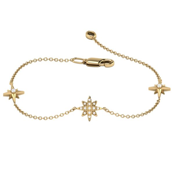 Diamond North Star Trio Bracelet  from LuvMyJewelry Wesche Jewelers Melbourne, FL