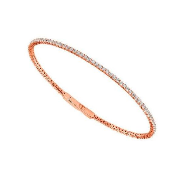Diamond Flexible Half Way Bracelet Wesche Jewelers Melbourne, FL
