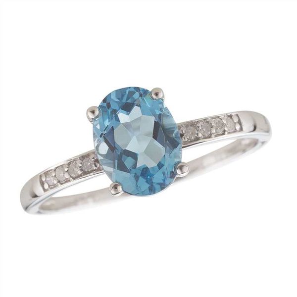 Swiss Blue Topaz Ring Wesche Jewelers Melbourne, FL