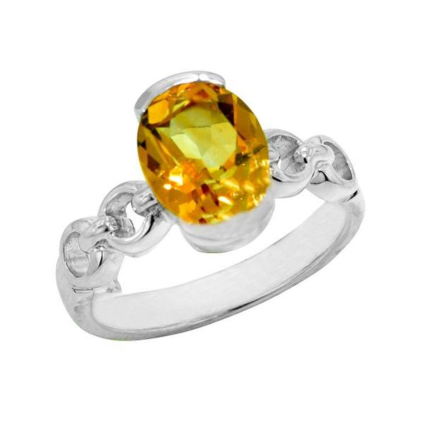 Citrine Ring by Benjamin Cohen Wesche Jewelers Melbourne, FL