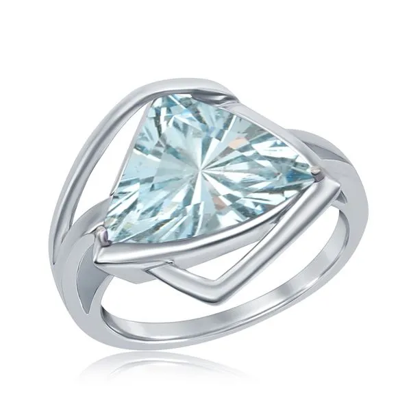  Blue Topaz Ring by Benjamin Cohen Wesche Jewelers Melbourne, FL