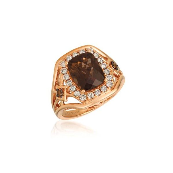 Chocolate Quartz Ring by Le Vian from the Creme Brulee Collection Wesche Jewelers Melbourne, FL