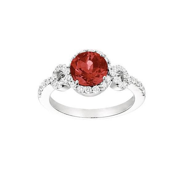 Lab Grown Ruby Ring with Lab Grown Diamonds by Chatham Wesche Jewelers Melbourne, FL