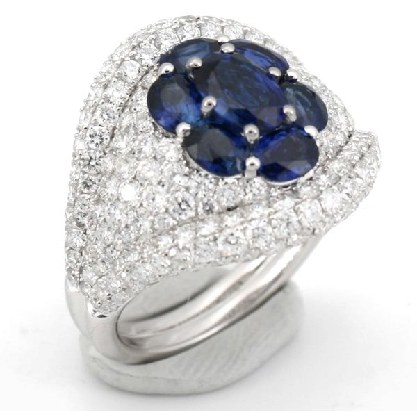 Blue Sapphire Band Wesche Jewelers Melbourne, FL