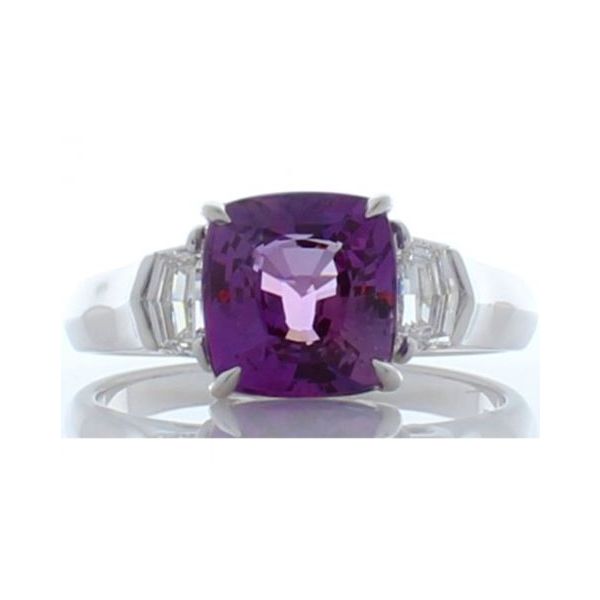 Raspberry Sapphire Ring Wesche Jewelers Melbourne, FL