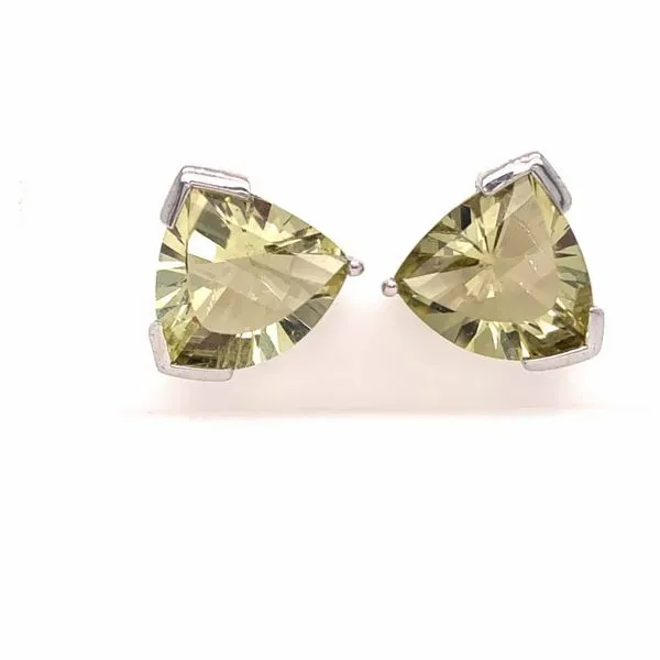 Lemon Quartz Earrings by Benjamin Cohen Wesche Jewelers Melbourne, FL