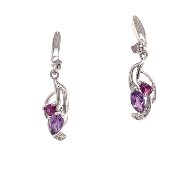 Amethyst Earrings by Benjamin Cohen Wesche Jewelers Melbourne, FL