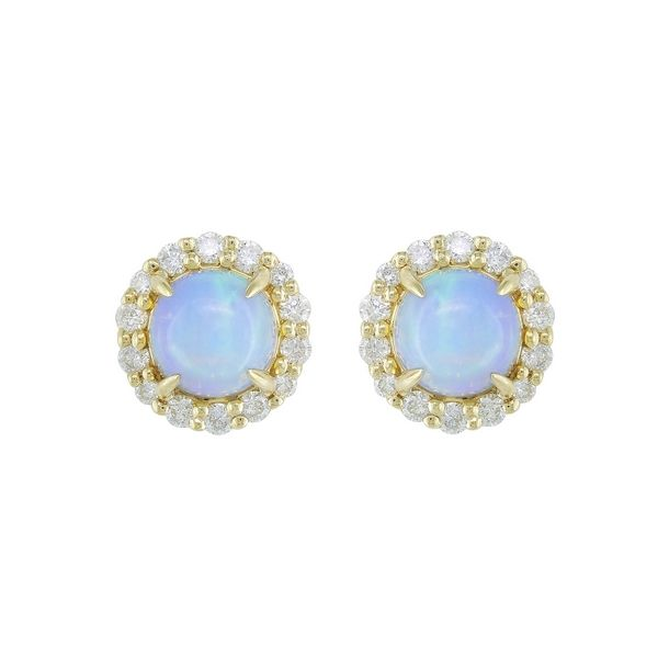 Opal Stud Earrings Wesche Jewelers Melbourne, FL