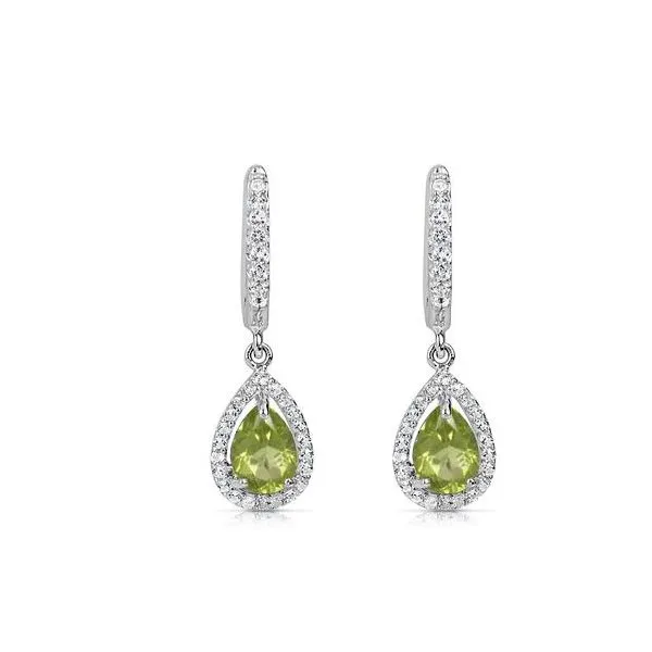 Peridot Earrings by Benjamin Cohen Wesche Jewelers Melbourne, FL